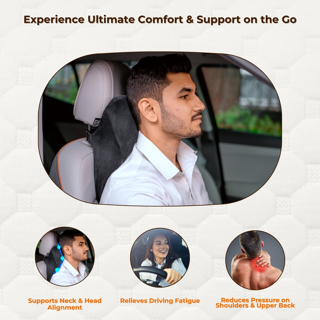 ZEN Pro Car Comfort Combo ZEN PillowsNCushions