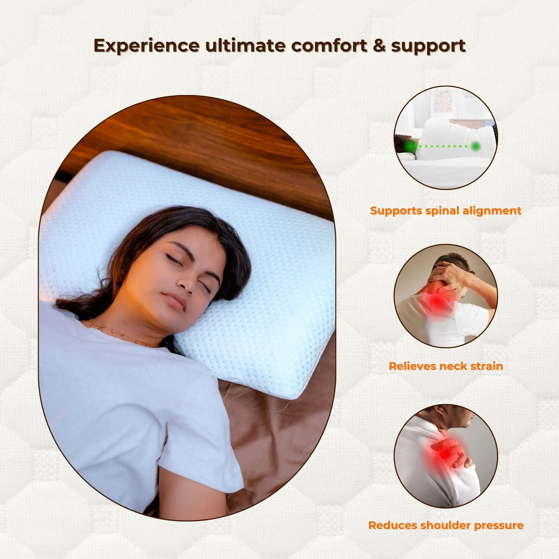ZEN Ultra Memory Foam Pillow ZEN PillowsNCushions