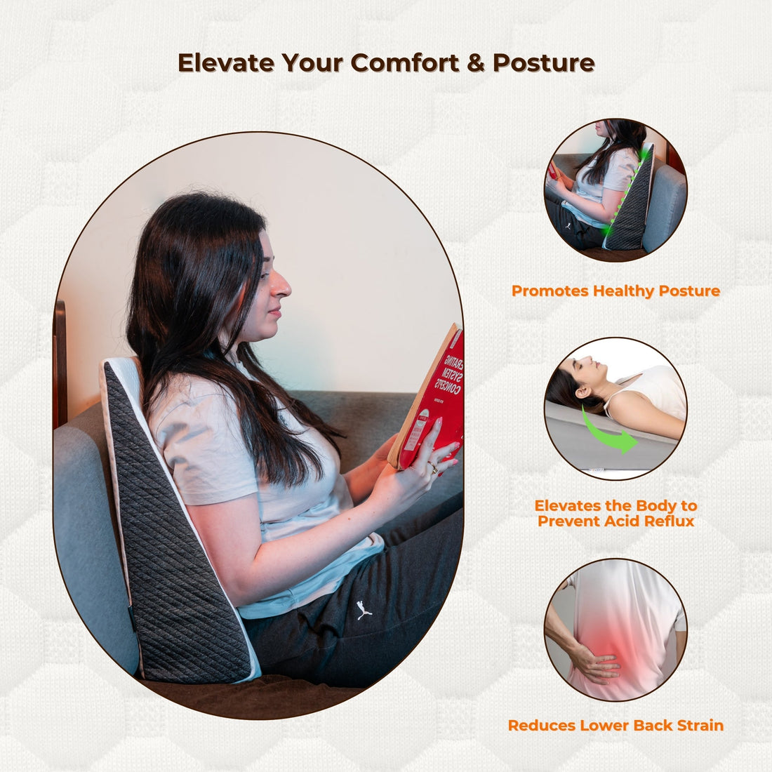 ZEN Ultra Wedge Cushion ZEN PillowsNCushions