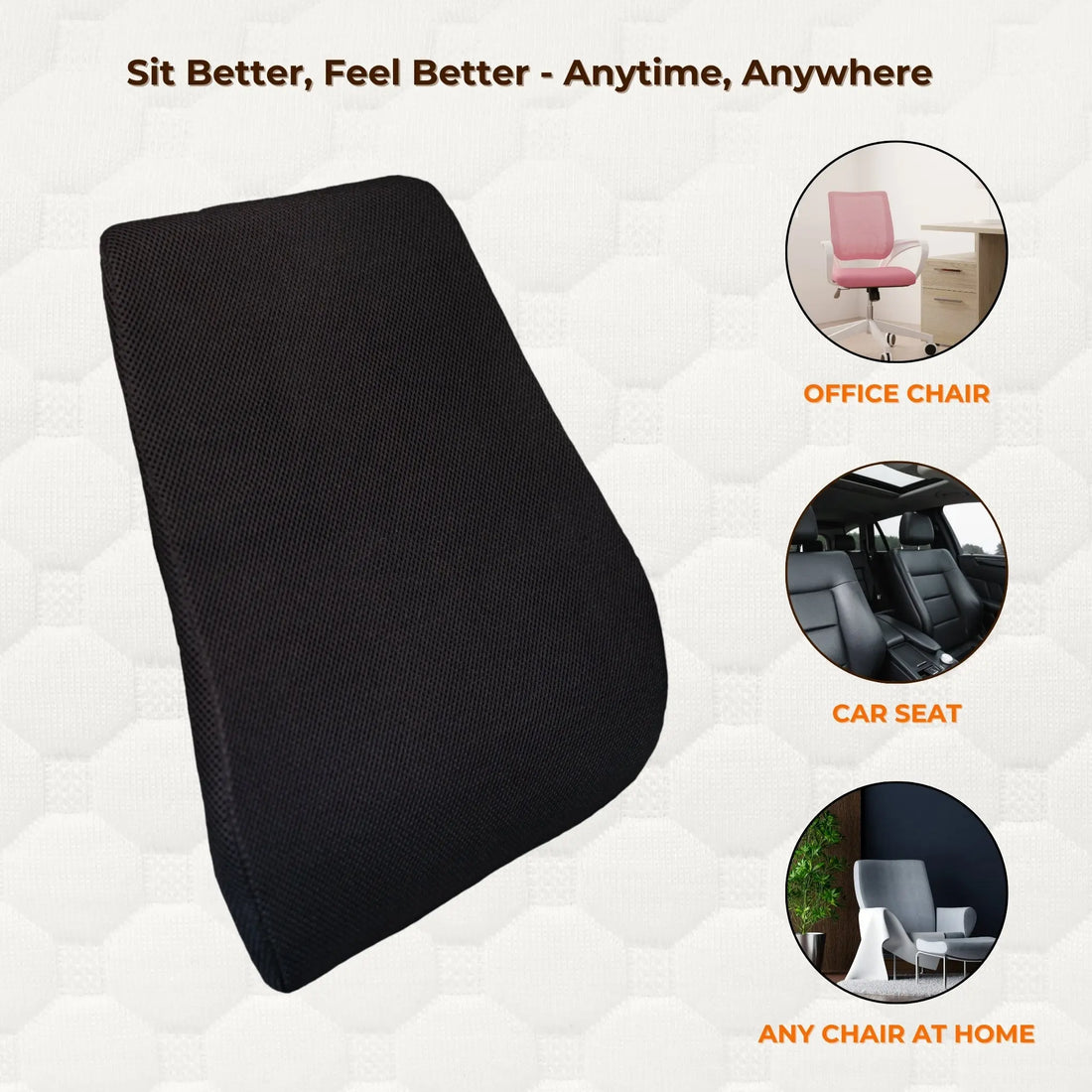 ZEN ULtraSleek Backrest Cushion ZEN PillowsNCushions