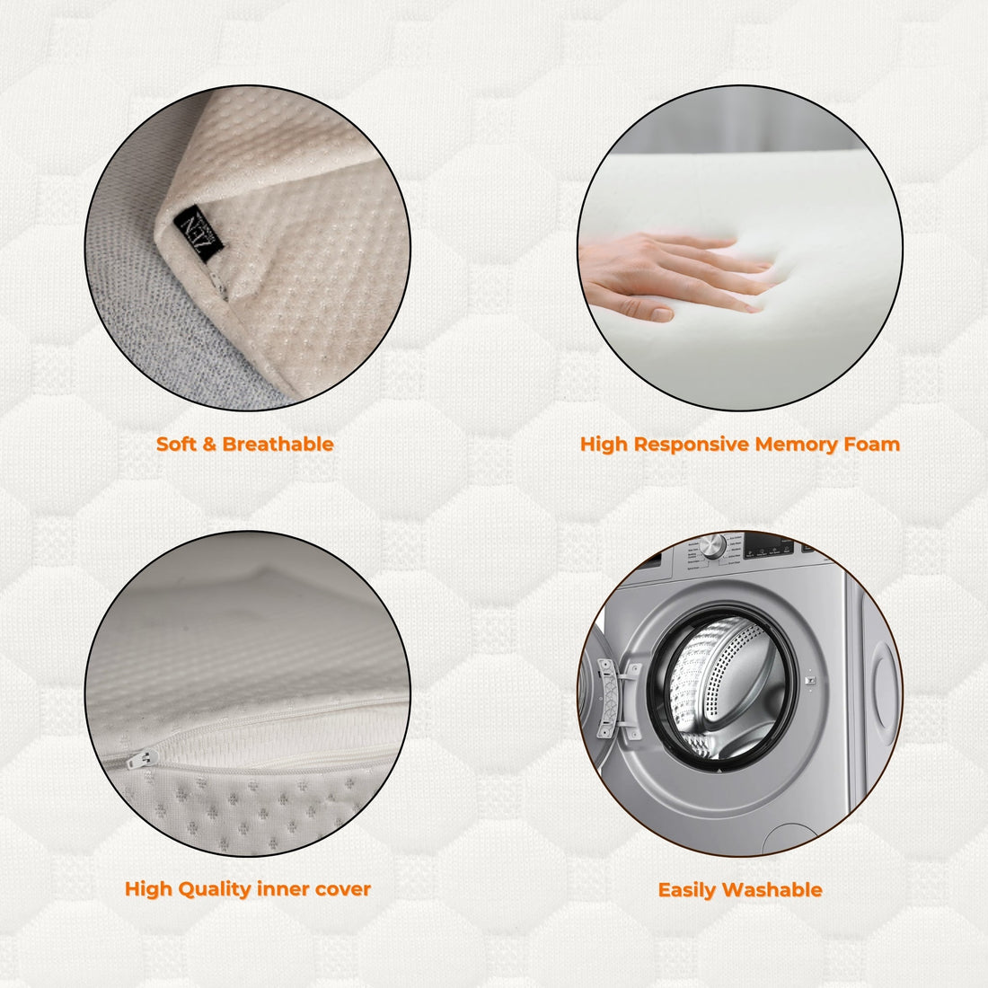 ZEN Ultra Wedge Cushion ZEN PillowsNCushions