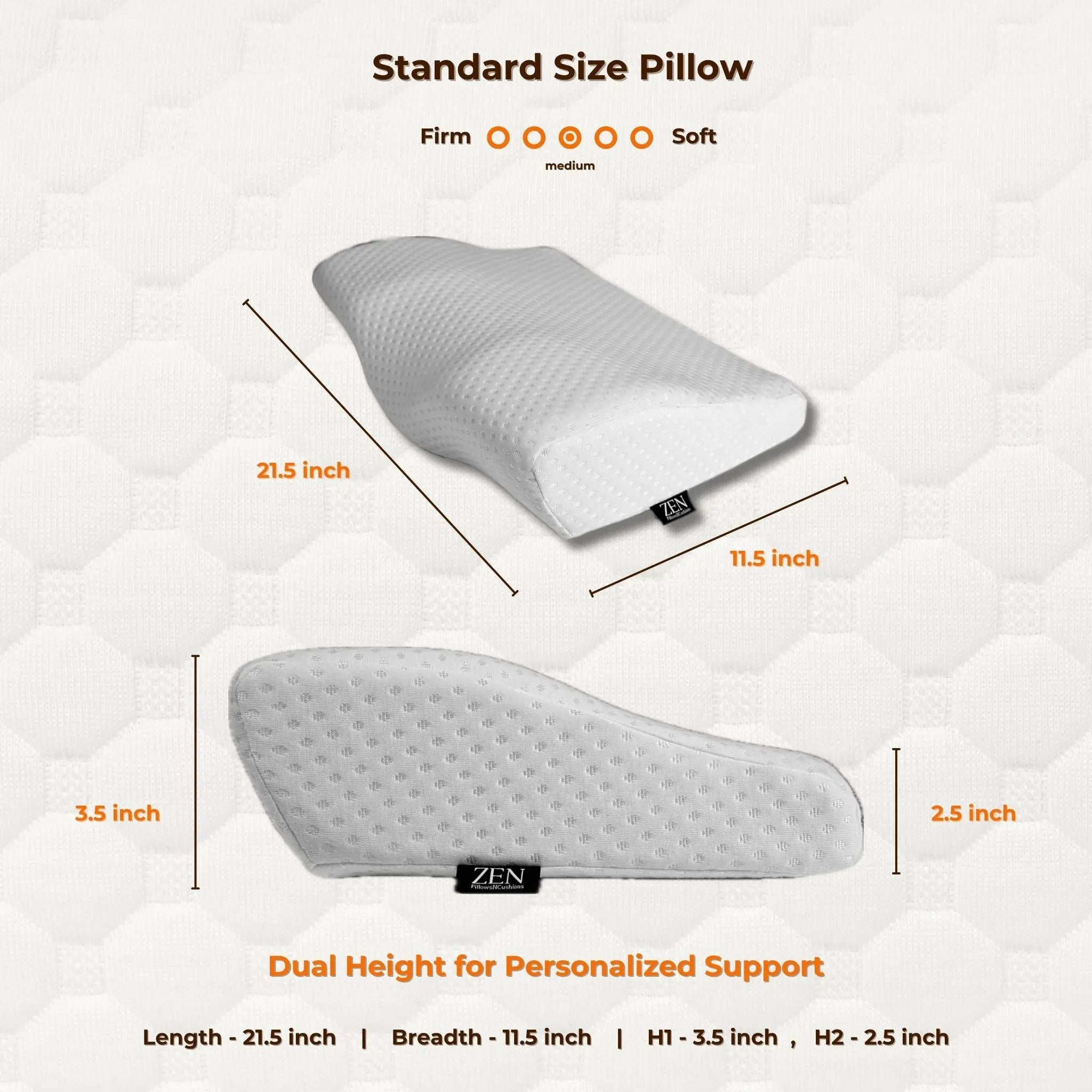 ZEN Ultra Anti-Snoring Pillow ZEN PillowsNCushions