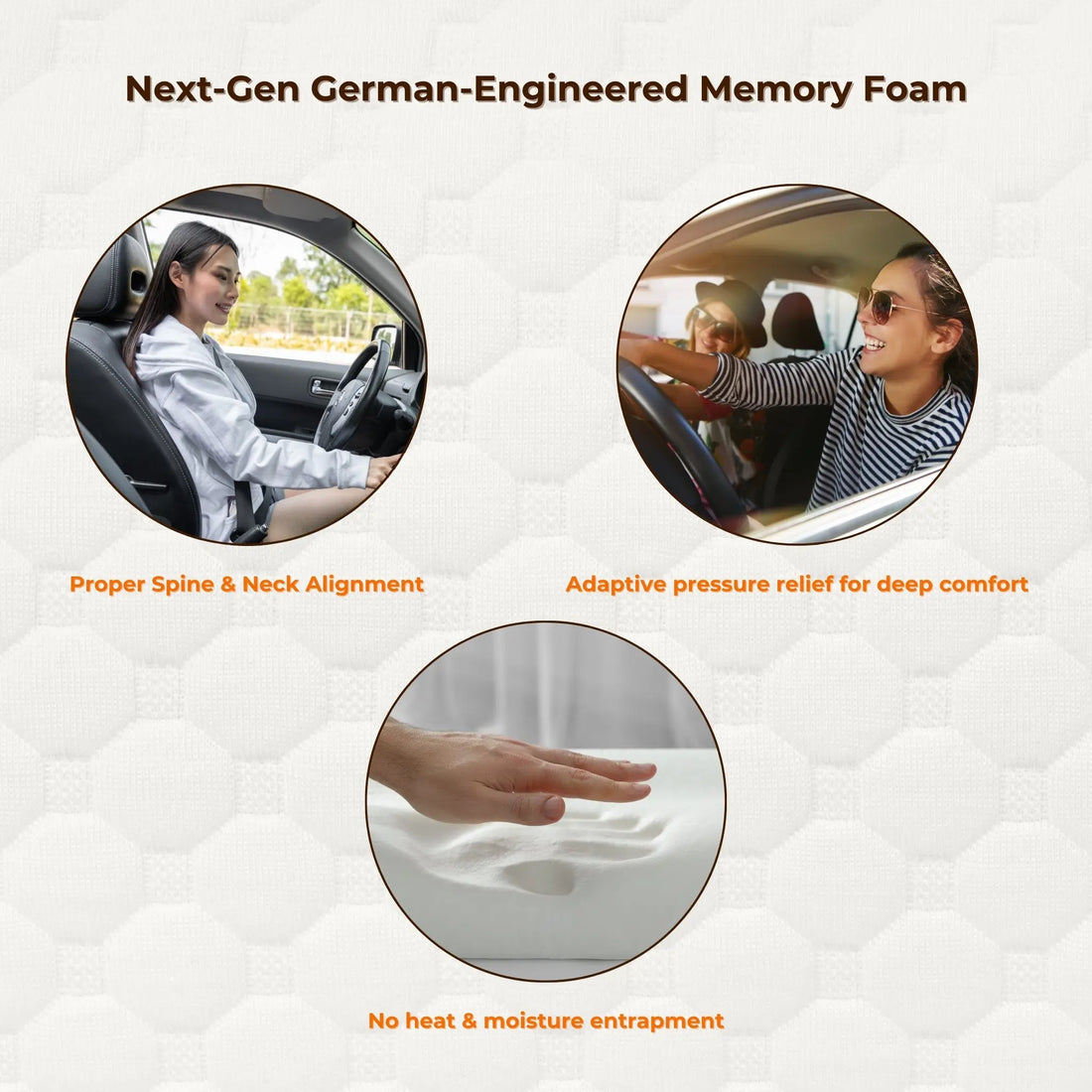 ZEN Ultra Car Headrest ZEN PillowsNCushions