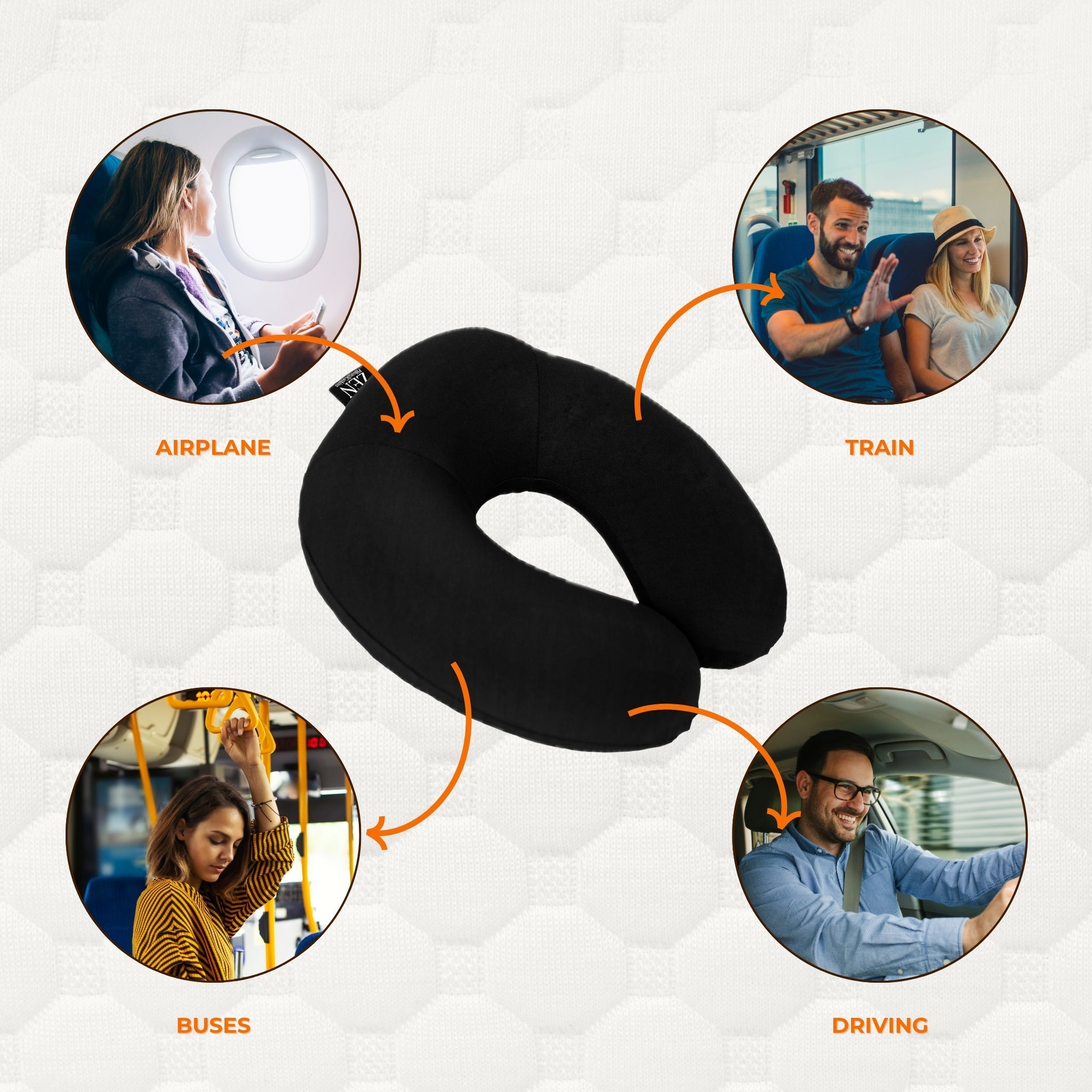 ZEN Travel Neck Pillow ZEN PillowsNCushions