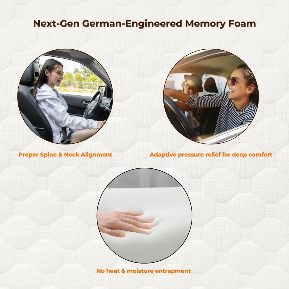 ZEN Ultra Car Comfort Combo ZEN PillowsNCushions